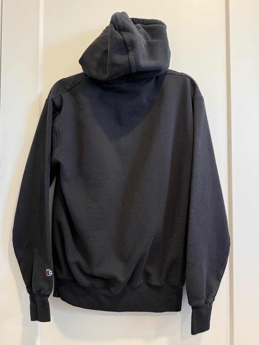 Champion Black Mizzou Half-Zip Hoodie with Yellow Logo - Picture 5 of 9